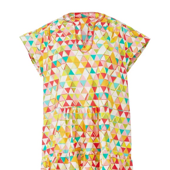 SALONI Printed Ashley B Shift Dress Size 2 in Multicolor - Picture 5 of 14